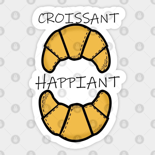 CROISSANT Sticker by eesomebysrishti